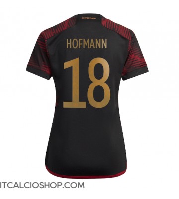Germania Jonas Hofmann #18 Seconda Maglia Femmina Mondiali 2022 Manica Corta